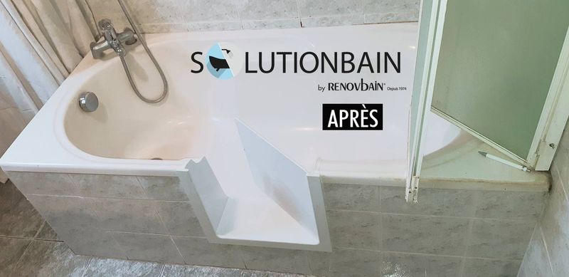 ouverture latérale de votre baignoire avec l’installation d’un portillon anti-éclaboussure