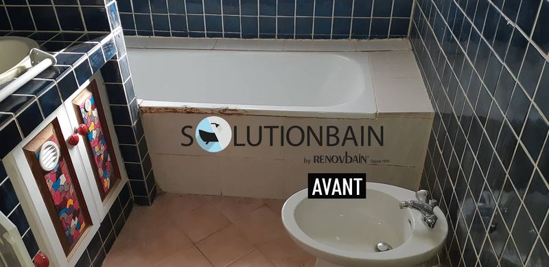 installation coque de baignoire