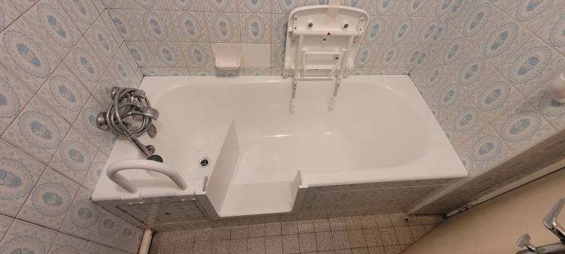 Ouverture de baignoire au lavandou 4