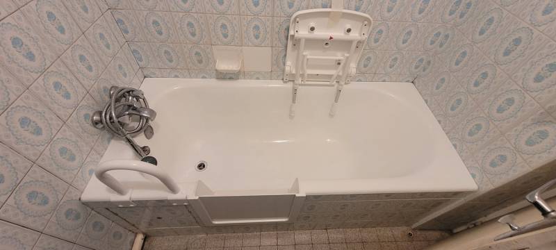 Ouverture de baignoire au lavandou 2