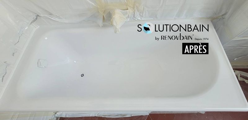 Rénovation de baignoire en fonte